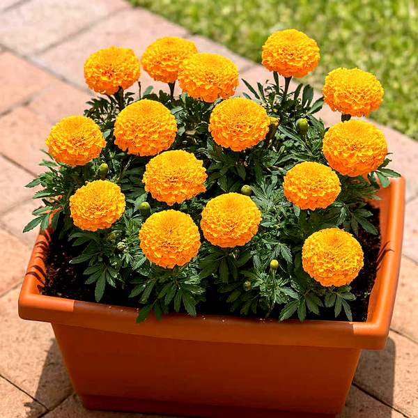 Whopper Orange Marigold Seeds