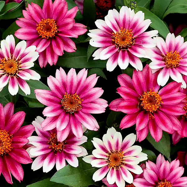 Profusion Cherry Bicolor Zinnia Seeds
